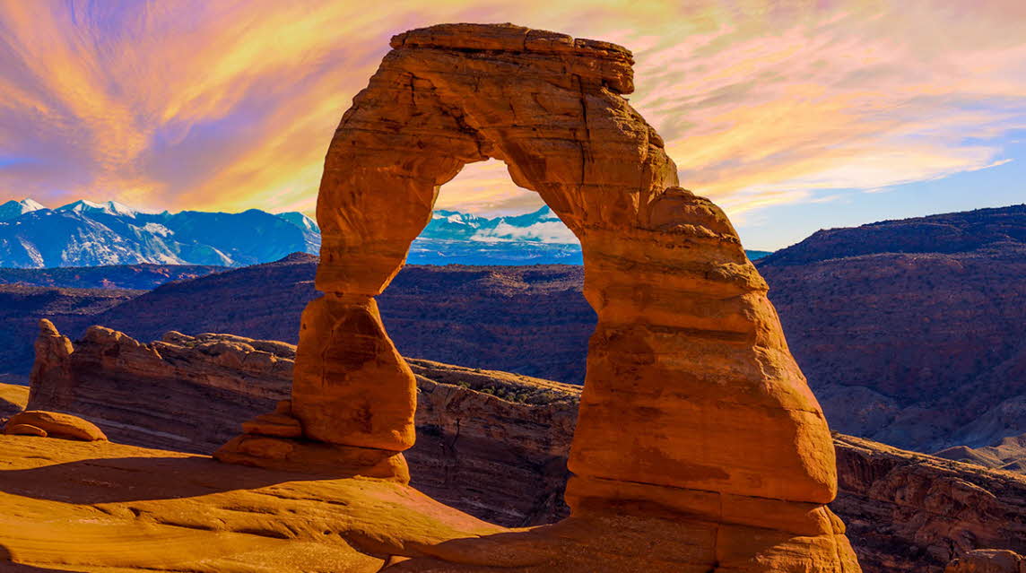 Shutterstock photo of Arches National Park in Utah