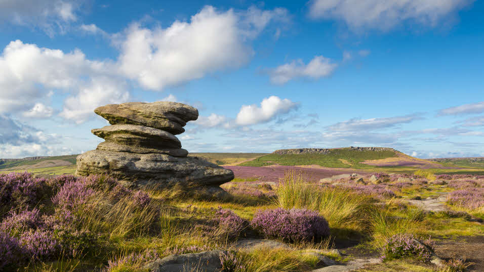 Derbyshire Hathersage Moor caravan sites
