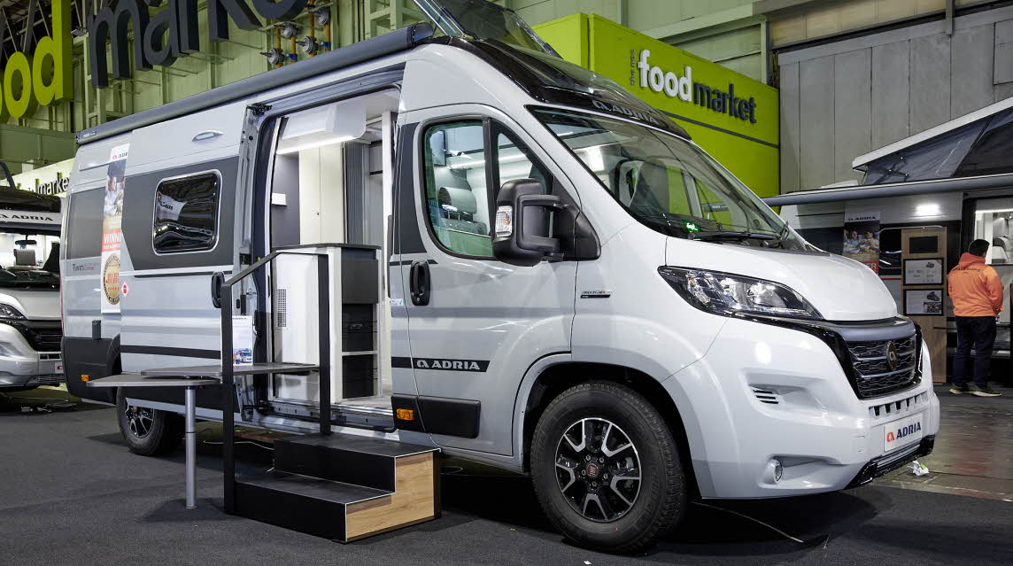 White van conversion, fixed roof