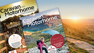 our monthly club magazine is sent to all members of the caravan and motorhome club with the latest news and tips and stories
