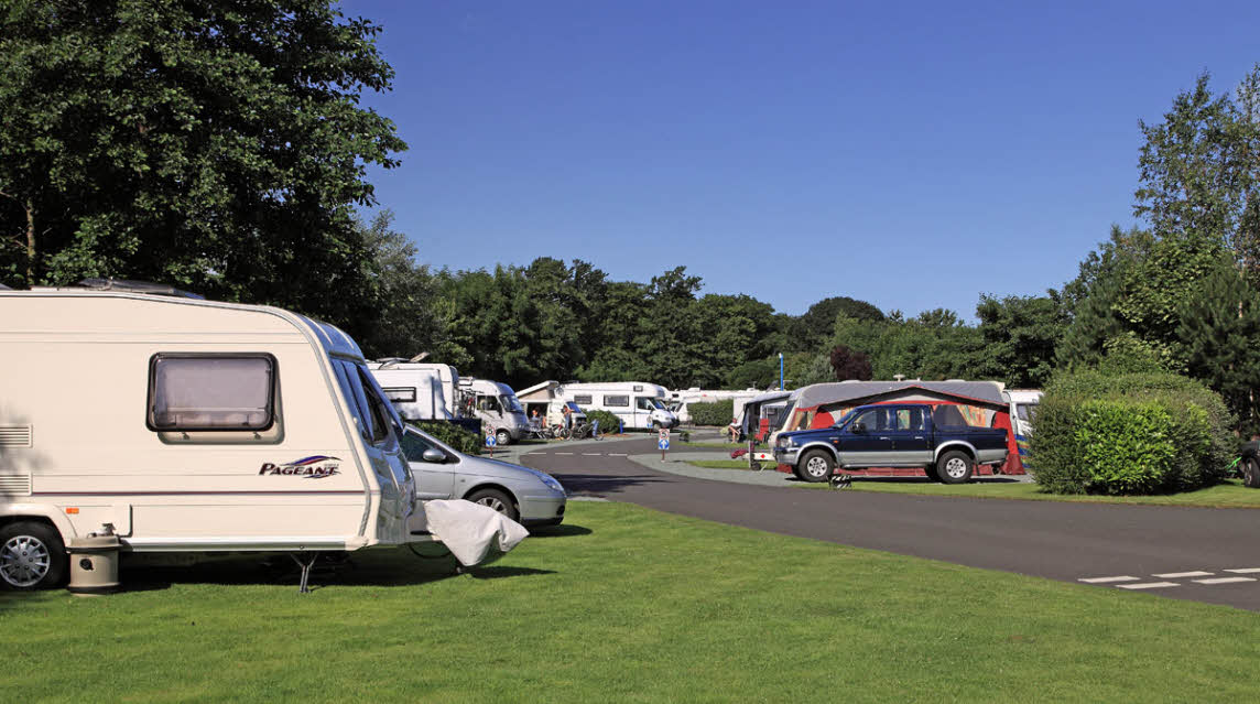 Edinburgh Caravan And Motorhome Club Campsite