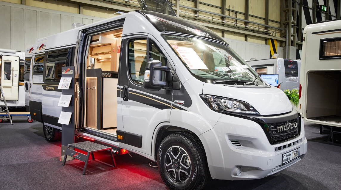 White van conversion, black graphics