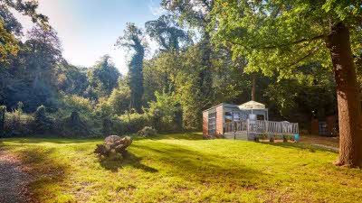 Glamping Pod at Abbey Wood Club SIte, London