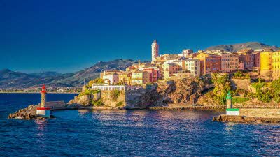 Bastia coastline