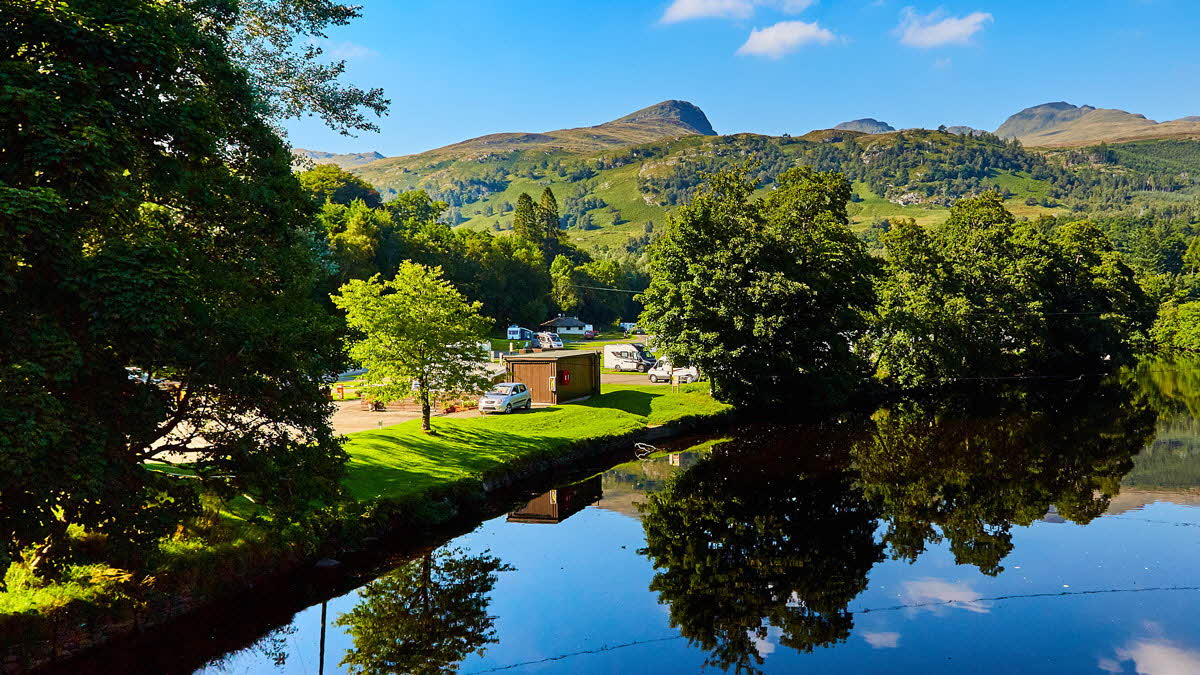 safari tent loch lomond