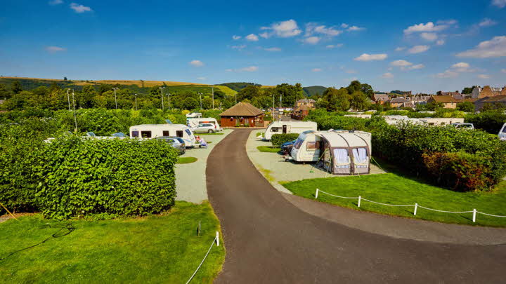 Melrose Gibson Park Caravan And Motorhome Club Campsite