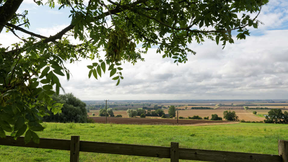 Lincolnshire countryside around our caravan sites