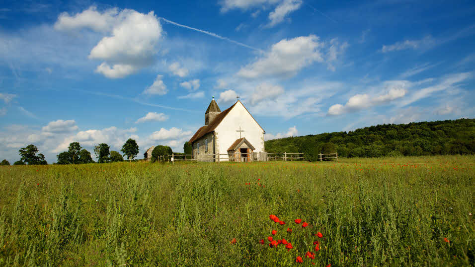 Hampshire's Saint Hubert's 11 century church