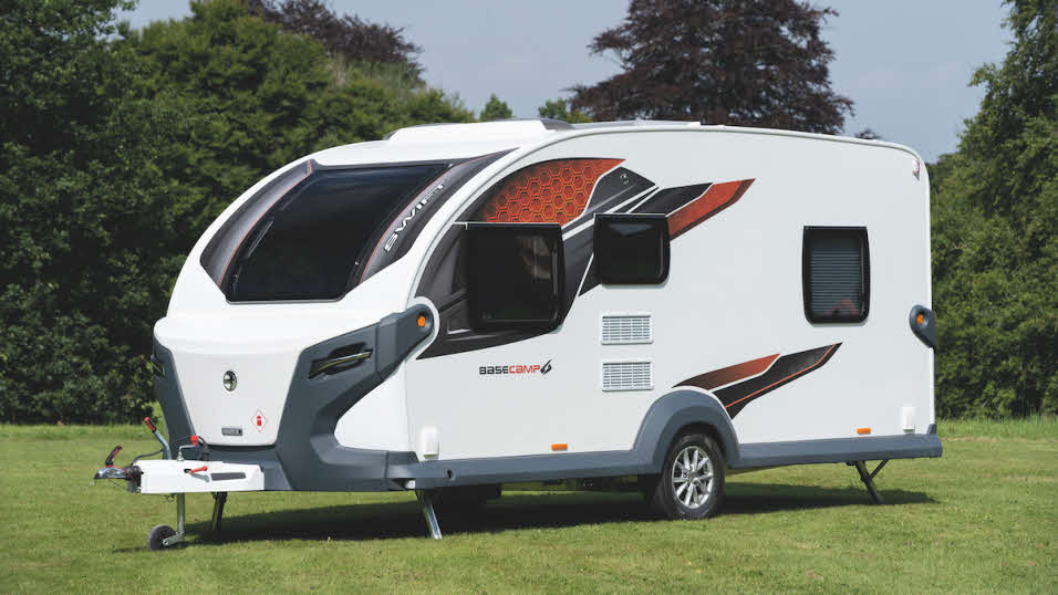 Swift Basecamp 6 caravan review The Caravan Club