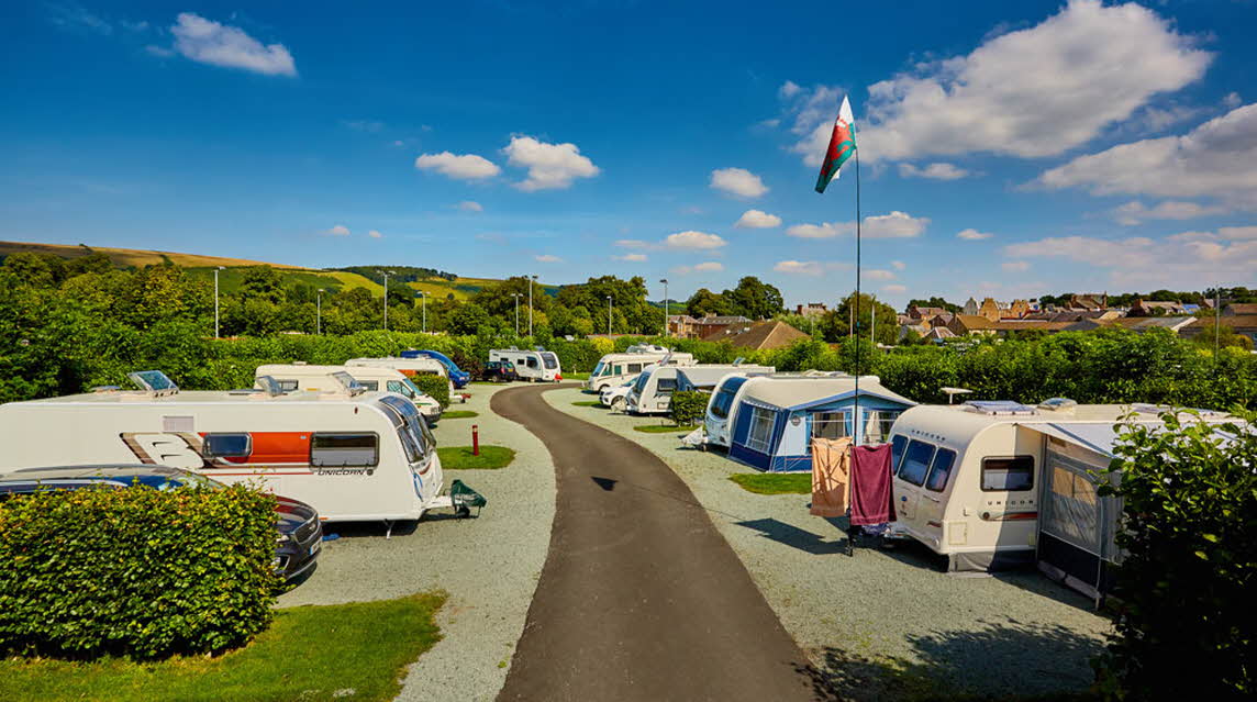Melrose Gibson Park Club Campsite | The Caravan Club