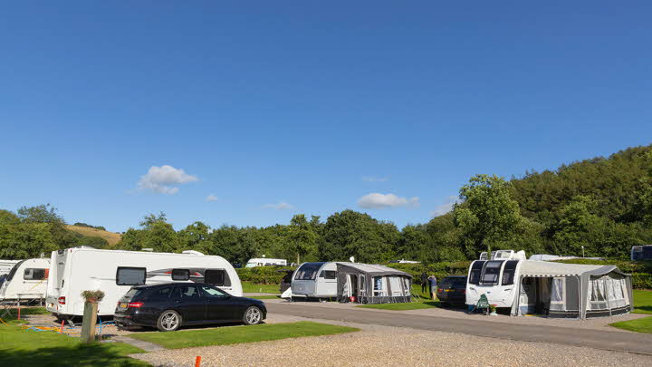 Exebridge Lakeside Club Campsite | The Caravan Club