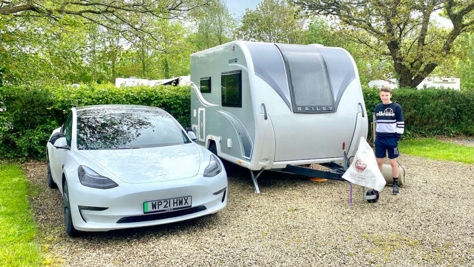 Towing with an electric car The Caravan Club