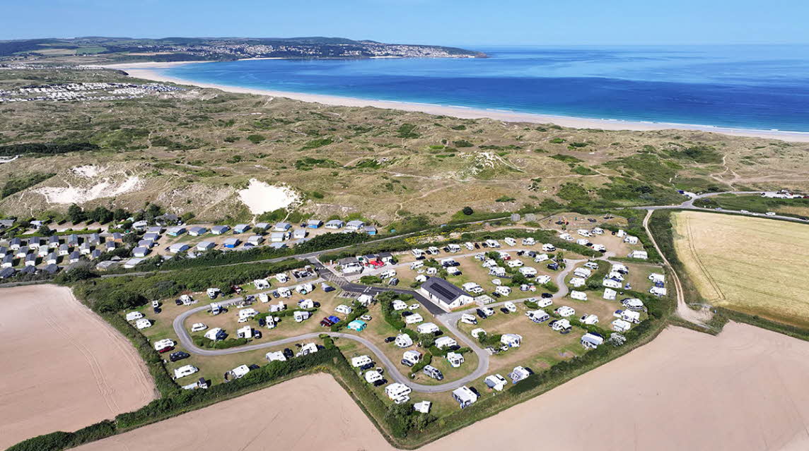 Godrevy Park Caravan And Motorhome Club Campsite