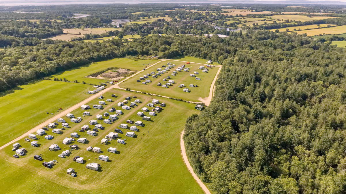 Popup campsites from £36 The Caravan Club