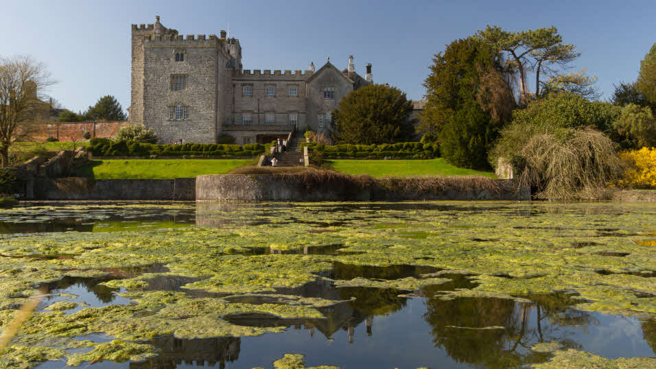 Sizergh Castle in Cumbria in the Lake District