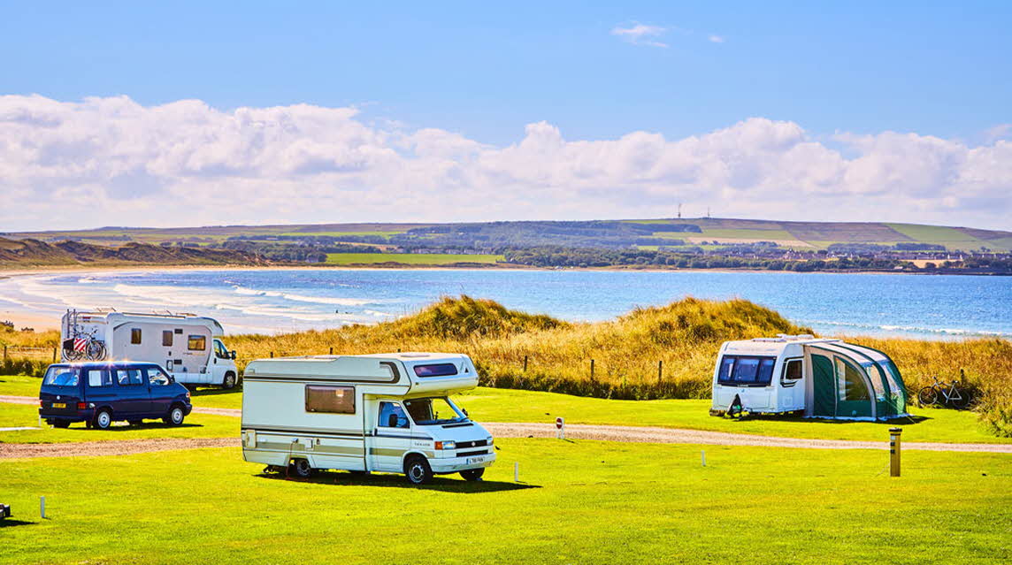 Dunnet Bay Caravan and Motorhome Club Campsite