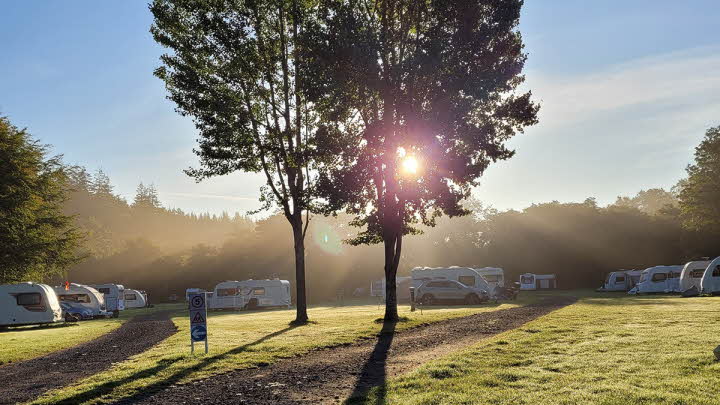 Nunnykirk Club Campsite | The Caravan Club