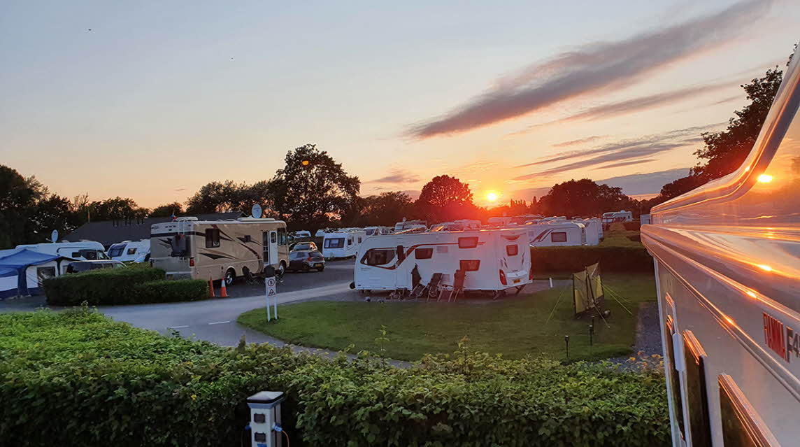 York Beechwood Grange Club Campsite | The Caravan Club