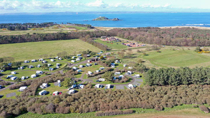 Yellowcraig Caravan And Motorhome Club Campsite