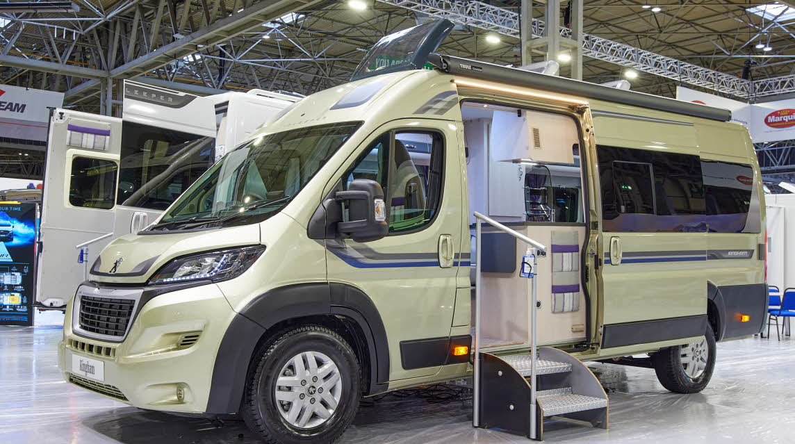 Van conversion exterior, gold