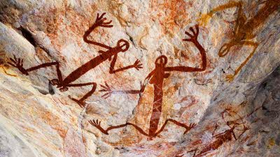 Aboriginal pictograph Kakadu National Park
