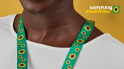 Hidden Disabilities lanyard