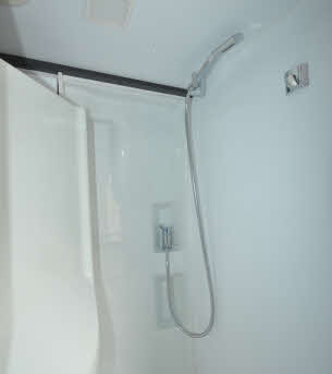 Dedicated shower area