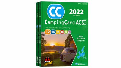 Packaging for the CampingCard ACSI 2022