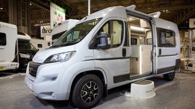 White van conversion, fixe high top roof