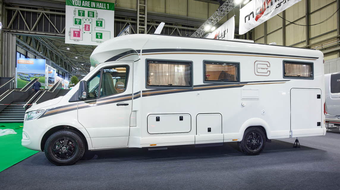 Coachbuilt exterior, white