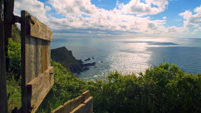 Overlooking Buda Bay from Wooda Farm Holiday Park