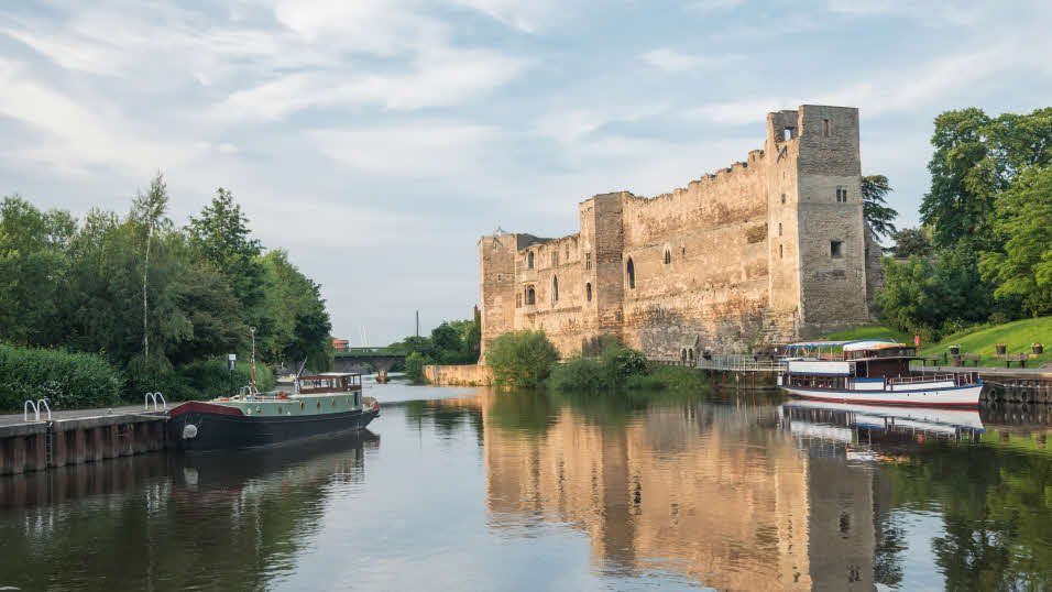 Newark Castle in Nottinghamshire
