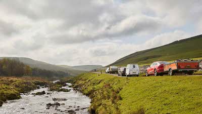 BBC Top Gear travelling caravan