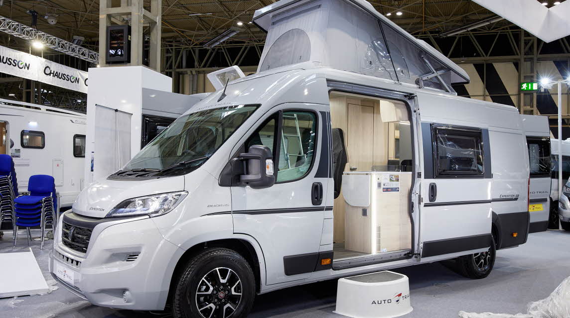 White van conversion, pop up roof