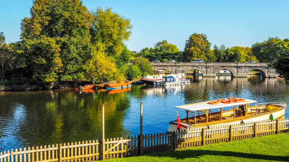 river in Stratford, Warwickshire