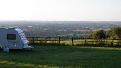 Freemantle Park Farm, RG26 5UD, field, sky, caravan