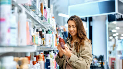 Save at supermarkets lady 