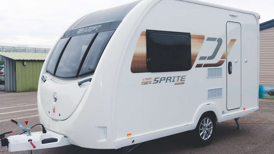 Swift Sprite Compact caravan review | The Caravan Club