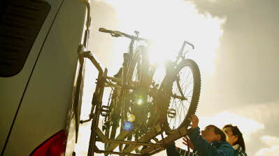 Bikes, bike rack, 