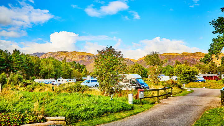 Kinlochewe Caravan And Motorhome Club Campsite